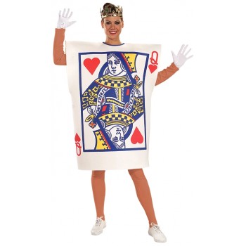 Queen of Hearts Playing Card ADULT HIRE